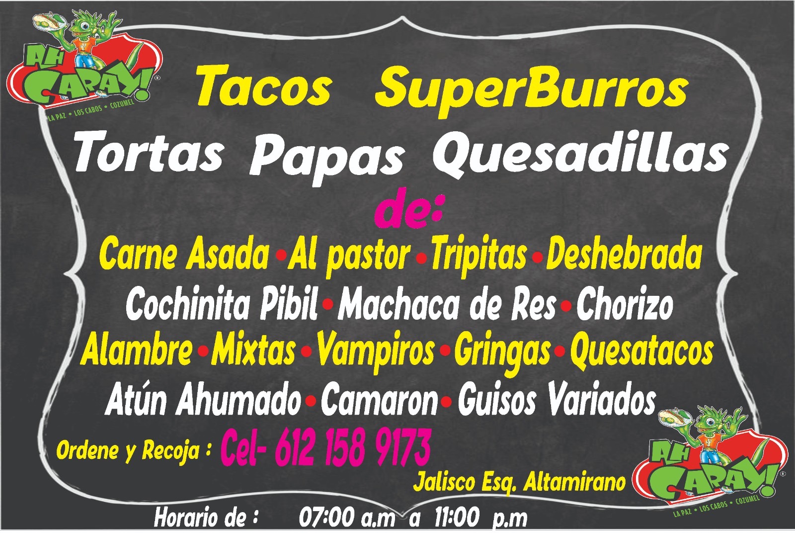 Menú variedad